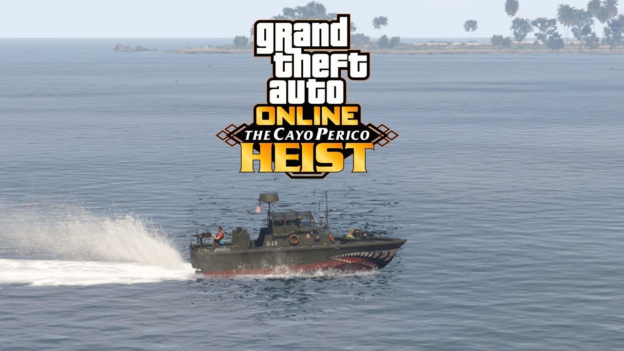 The Cayo Perico Heist FINALE(Approach patrol boat) in GTA Online YouTube