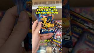 I found a Pokémon XY Evolutions booster pack sitting around