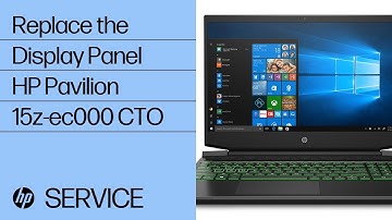 Replace the Display Panel | HP Pavilion 15z-ec000 CTO | HP