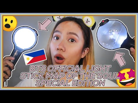 Unboxing: Bts Official Light Stick Map Of The Soul Special Edition