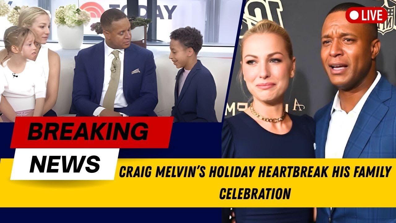 Craig Melvin’s Holiday Heartbreak: The Unforeseen Twist in His Family Celebration