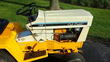 cub cadet 169 finally running