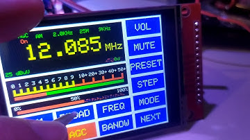 SI4735-D60-GU + ESP32 - New Attempt... No Touch Screem yet...