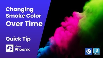 How To Change Smoke Color Over Time - Chaos Phoenix Tutorial