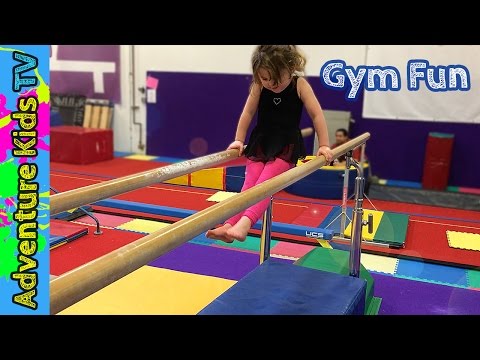 Adenture Kids TV Fun at the Seattle Gymnastics Academy in Columbia City Washington