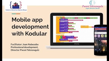 Coders at American Spaces Kenya - Mobile App Development with Kodular Session 3 Mombasa Region