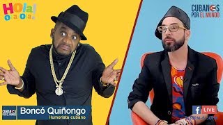 Alex Otaola entrevista al comediante cubano Boncó Quiñongo en “Hola! Ota-Ola”