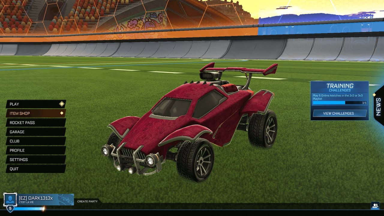 Using a Free Rocket League Bot | CarbonX