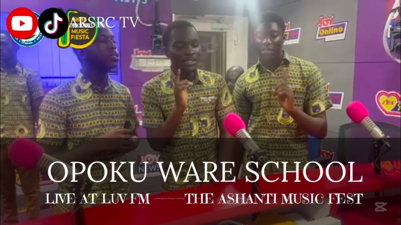 Opoku Ware School live at Luv fm || Ashanti Music Fiesta 2025 🔥 - YouTube
