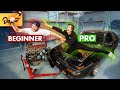Beginner vs Pro - Pulling an Engine
