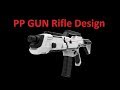 PP GUN Rifle Design Built-in 3.0 Bluetooth