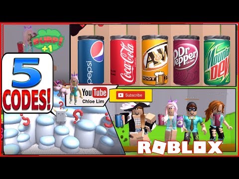Roblox soda drinking simulator codes