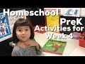 HOMESCHOOL PRE-K ACTIVITIES// WEEK 4 Alphabet Under Construction