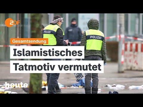 heute 19:00 Uhr vom 14.02.2025 Münchner Sicherheitskonferenz, USA und Europa, Anschlag in München Episode cover