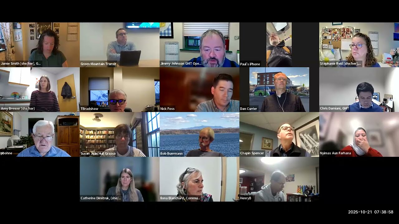 Board of Commissioners Meeting 10/21/25