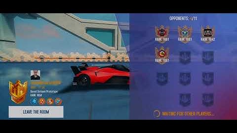 Asphalt 8 Airborne Devel Sixteen prototype multijugador junio 2021