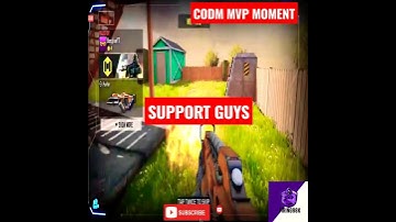 CODM First MVP Moment  🔥#firing98k #codm