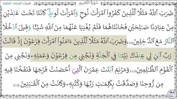 سورةُ التحريم (10 - 12) عبد الباسط عبد الصمد رحمه الله