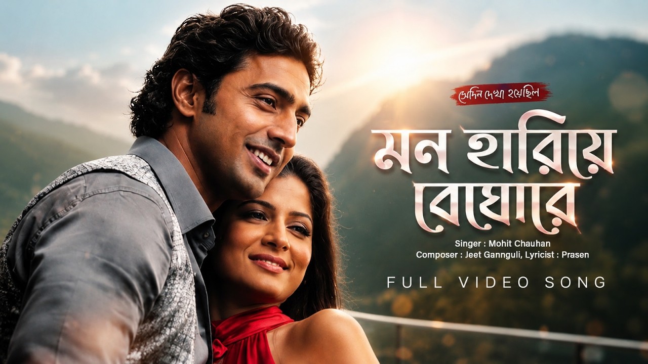 Mon Hariye Beghore (মন হারিয়ে বেঘোরে)|Shedin Dekha Hoyechilo |Dev, Srabanti | Mohit, Jeet |SVFMusic