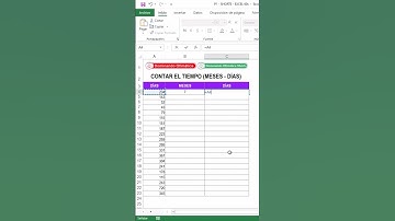Cómo contabilizar en meses un rango de días #shortvideo #youtubeshorts #youtubeshorts