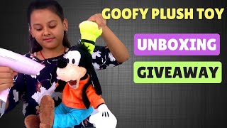 Goofy Cartoon Character Soft Toy Unboxing | Unique Gift | Premium Product | Teddy | Giveaway screenshot 4
