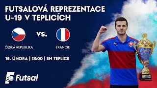 ZÁZNAM | U19 Česko - Francie 0:8 (0:3)