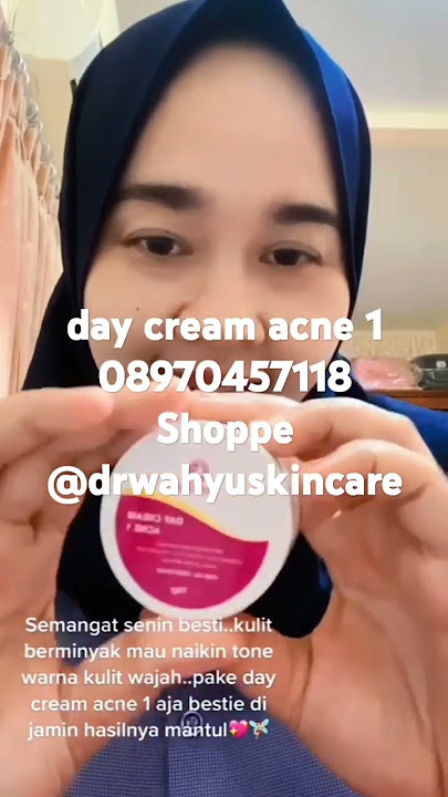 drw skincare Day acne cream 1