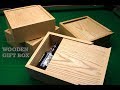 HOW TO: Building a wooden sliding lid groomsmen gift box from oak, Tips and tricks