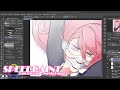 Speedpaint - Dan Da Dan - Aira - Clip Studio Paint