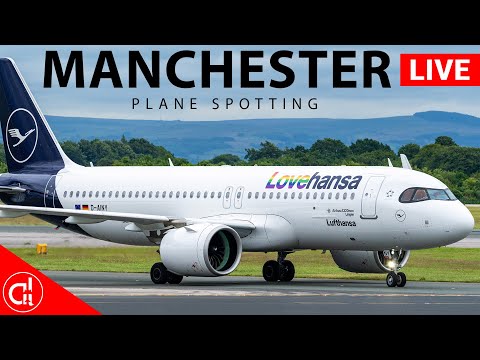 🔴 LIVE | Manchester Airport - Plane Spotting
