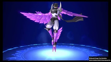 DIGIMON STORY CYBER SLEUTH Ravemon BURSTMODE