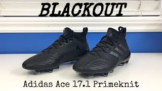 Adidas Ace 17.1 Primeknit (Triple Black) - Unboxing, Review \u0026 On Feet -  YouTube