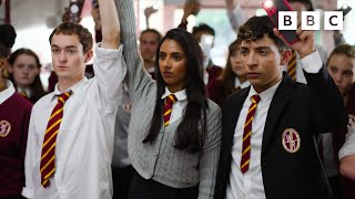 Students hold POWERFUL silent protest | Waterloo Road