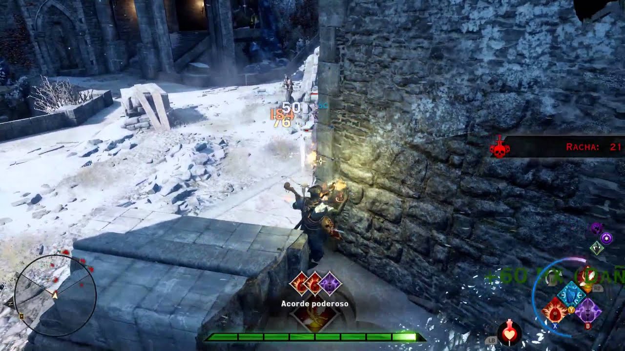 Dragon Age Inquisition zither solo vs ice dragon YouTube