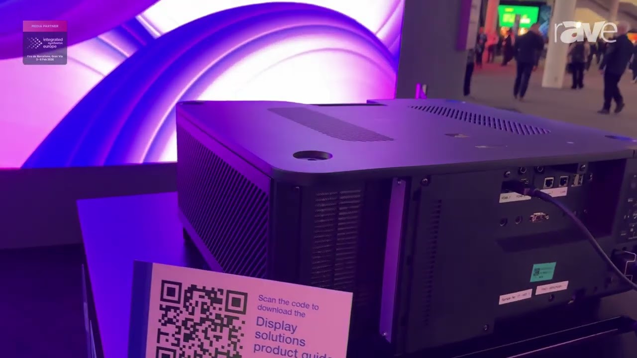 ISE 2026: Epson Features EB-XQ2030B, a Compact 4K 30,000-Lumen Laser Projector