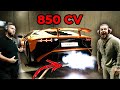 On met 850cv dans ma lambo aventador  carto flammes