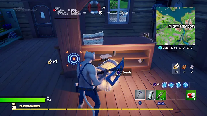 Fortnite week 3 challenge search chests and ammo boxes at misty meadows =7