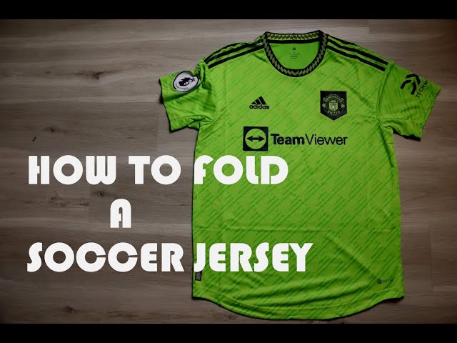 How To Fold a Soccer Jersey 4 Minute Video 