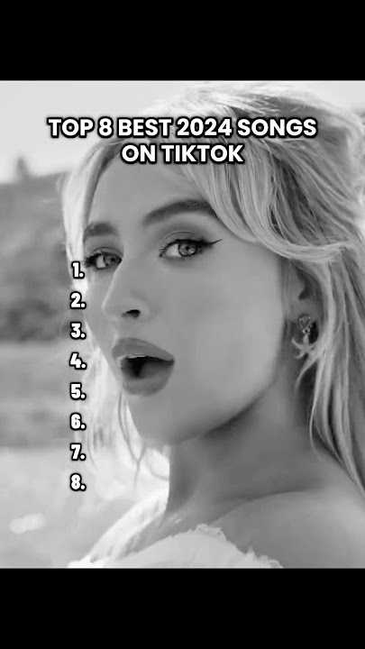 Top 8 songs 2024 on Tiktok #top8 #songs #viral #2024 #popularsong #2024recap #editaudio