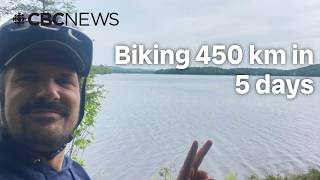 He bikes to Montreal from his Gatineau home, and says the long way is worth it | Creator Network