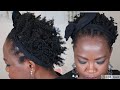 How to Style Short Natural hair ⎜ Two Strand Twist out &amp; Cornrow on short Natural hair