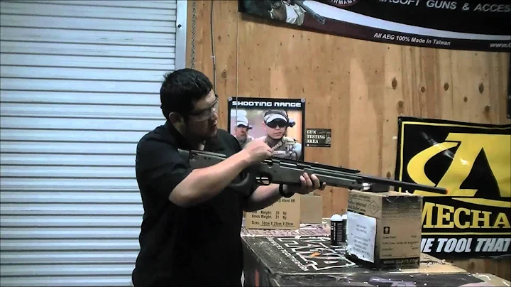 Airsoft GI Uncut - Action Army Production Sample for APSII (UTG Mk96)