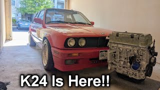 I finally found an engine for my E30!! Turbo K series build!!
