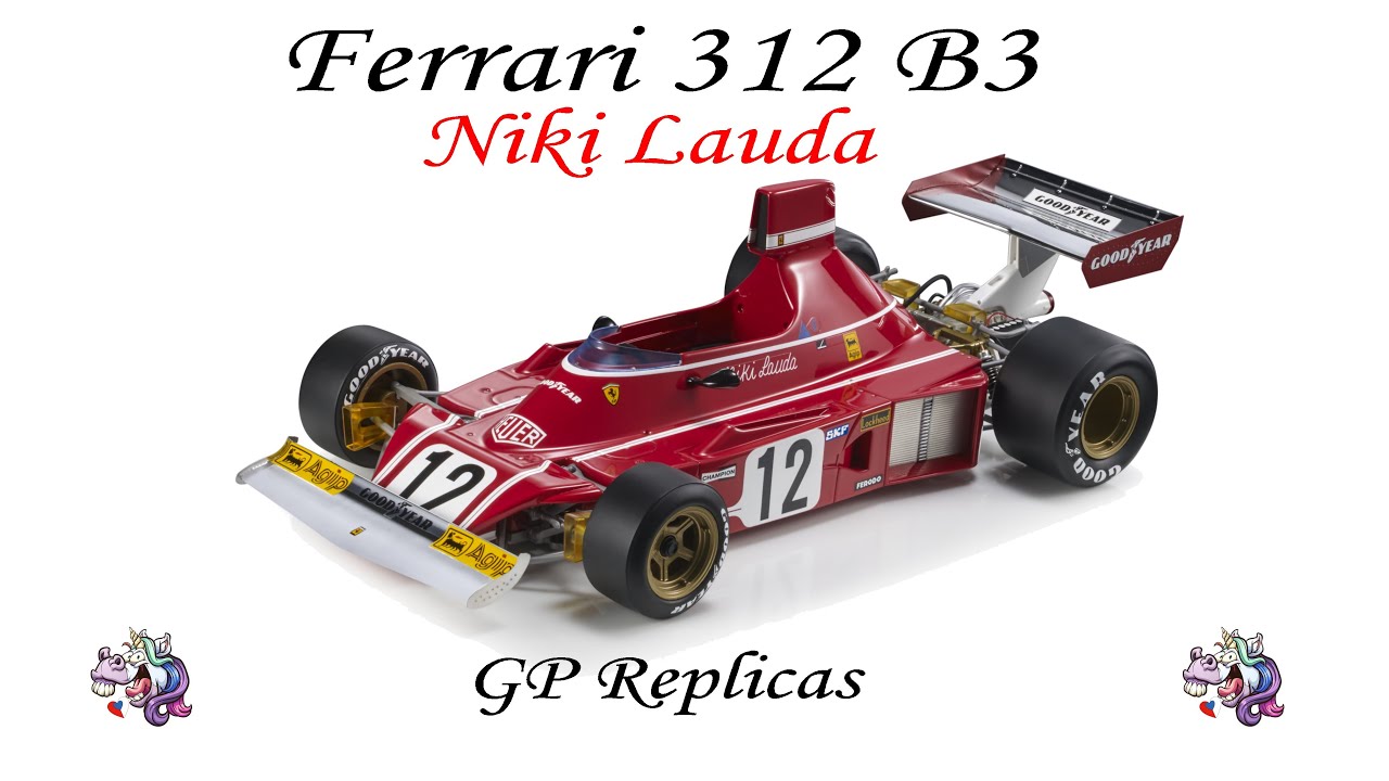 1/18 GP replicas フェラーリ 312B3 1974 Ferrari 312B3 - GP Replicas