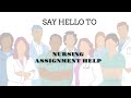 Nursing assignment help