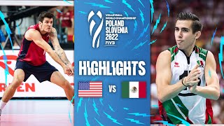 🇺🇸 USA vs. 🇲🇽 MEX - Highlights Preliminary Phase | Men's World Championships 2022