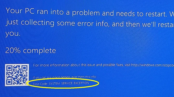Fix: SYSTEM_SERVICE_EXCEPTION BSOD on Windows 10 (2020)