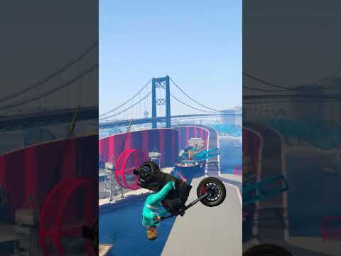 GTA V 2901 Bike Stunt Races 🙏 #shorts #viral #gta #gta5