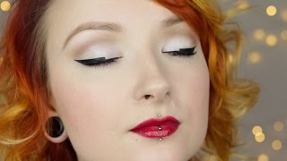 Video voorbeeld van "Makijaż graficzny + test nowego eyelinera ♡ Red Lipstick Monster ♡"