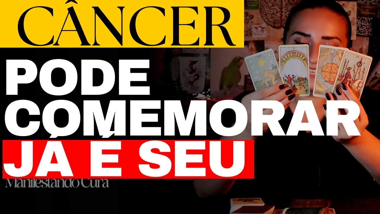♋ CÂNCER - EMOCIONANTE😭✨VOCÊ CONQUISTA ALGO QUE SEMPRE QUIS 💖 ESSA VITÓRIA É SUA E DE QUEM VOCÊ AMA🌟